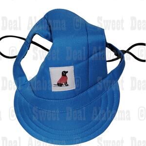 High Paw Dog Baseball Hat – Adjustable, Breathable Sun Cap for Pets (L)